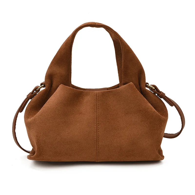 Cloud Bag Suede Leather Light Luxury French Dumpling Bag European and American Retro High-end Handbag, Women's Crossbody Bag
Cloud Bag Suede Leather Light Luxury French Dumpling Bag European and American Retro High-end Handbag, Women's Crossbody Bag