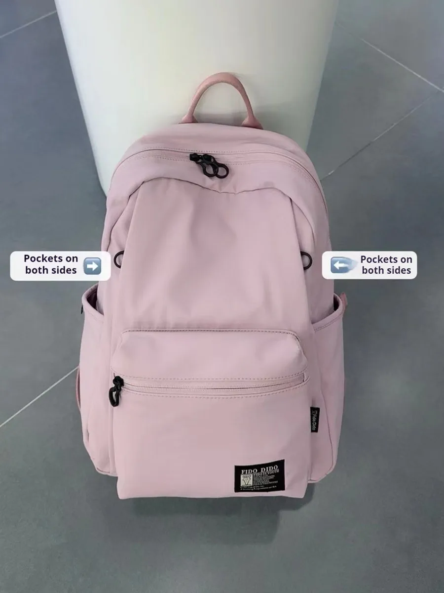 FIDO DIDO Student Backpack Simple Fashionable Oxford Waterproof Wear-resistant Anti-theft Travel Bag Official Authentic
FIDO DIDO Student Backpack Simple Fashionable Oxford Waterproof Wear-resistant Anti-theft Travel Bag Official Authentic
