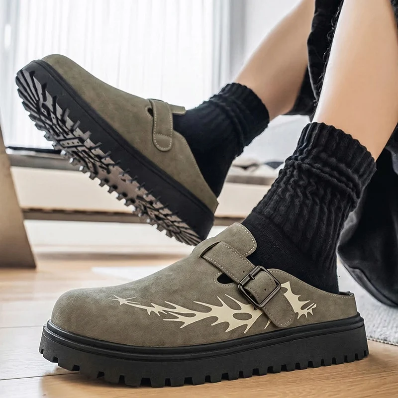 Retro Mule Slippers Slip-on Lazy Shoes Versatile Daily Commute Footwear
Retro Mule Slippers Slip-on Lazy Shoes Versatile Daily Commute Footwear