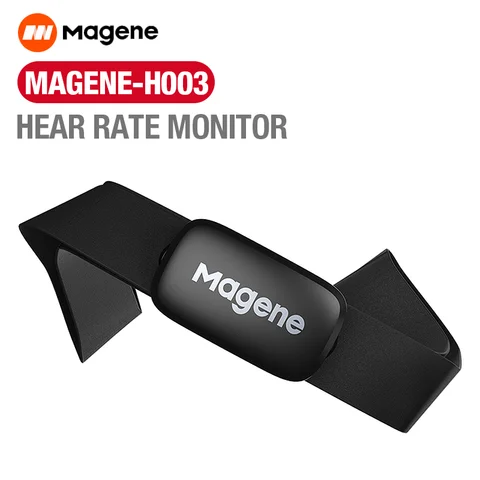 Magene H003/H64 Heart Rate Monitor Dual Mode ANT+ Bluetooth Chest Strap For IGPSORT Wahoo Garmin Bryton Cycling Sports Monitor