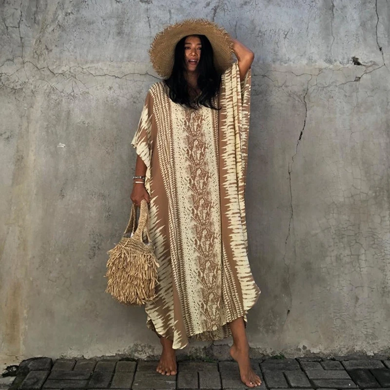 Sanya Holiday Dress Beach Travel Photography Loose and Idle Robe 2024 Summer Cotton Ethnic Style
Sanya Holiday Dress Beach Travel Photography Loose and Idle Robe 2024 Summer Cotton Ethnic Style