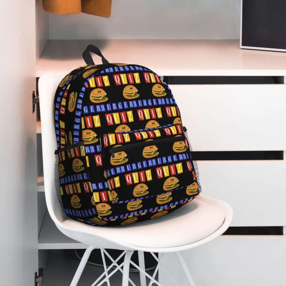 Burger Quizz New Backpack Student BookBag Children School Bag Computer Shoulder Bags for Boys Girls
Burger Quizz New Backpack Student BookBag Children School Bag Computer Shoulder Bags for Boys Girls