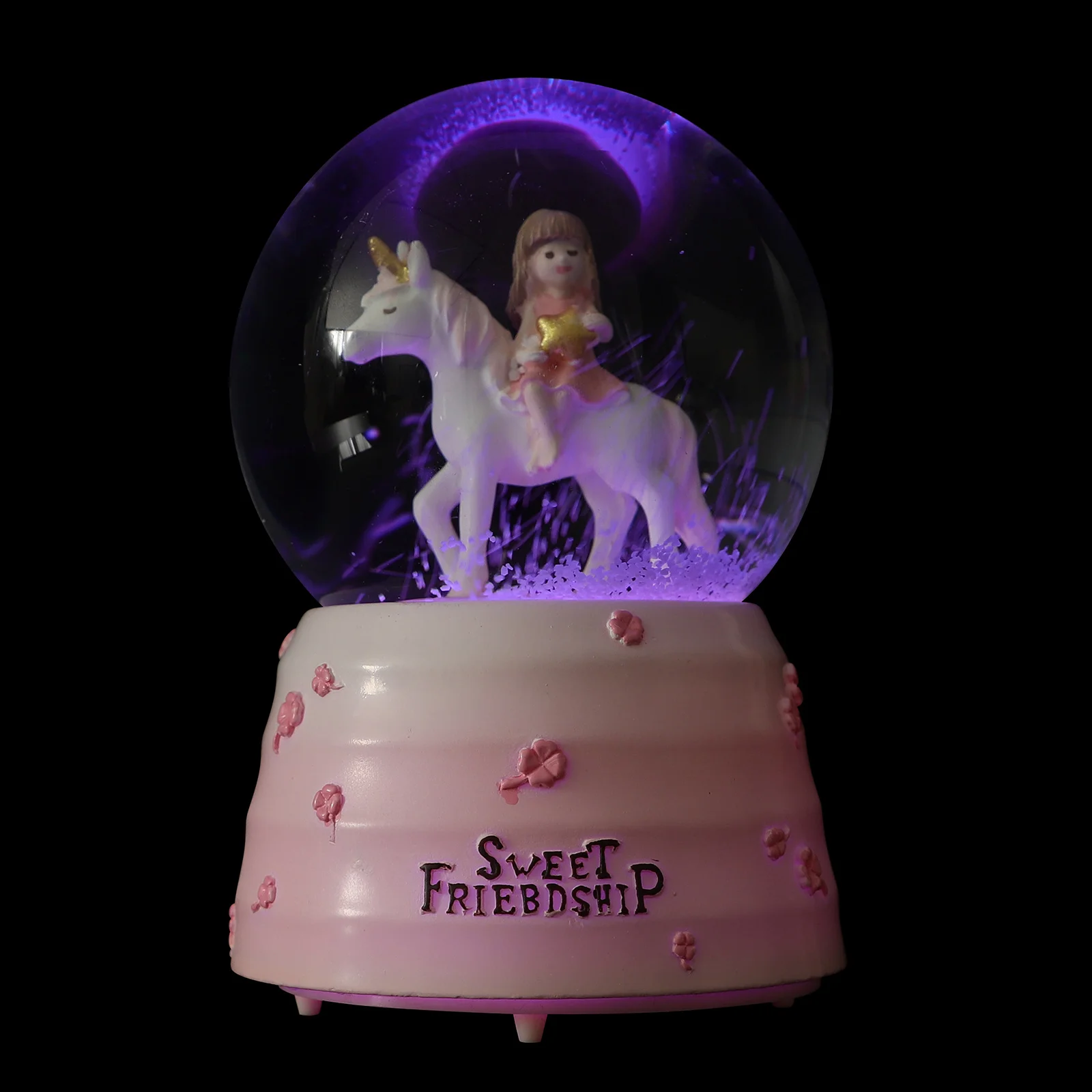 Unicorn Snow Globe Crystal Ball Music Box Resin Decor For Party Holiday Decoration Musical Gift Collection
Unicorn Snow Globe Crystal Ball Music Box Resin Decor For Party Holiday Decoration Musical Gift Collection