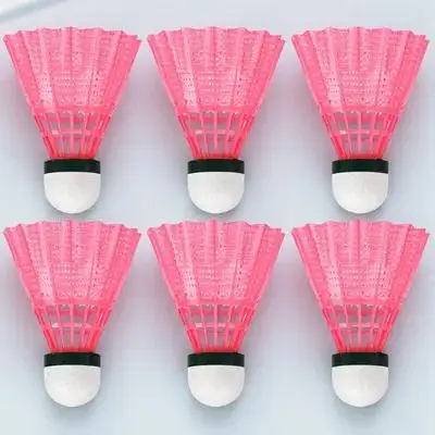 6pcs Badminton Shuttlecocks Premium Nylon Pink Balls for Outdoor Trainers Amateurs Family Sports Gifts
6pcs Badminton Shuttlecocks Premium Nylon Pink Balls for Outdoor Trainers Amateurs Family Sports Gifts
