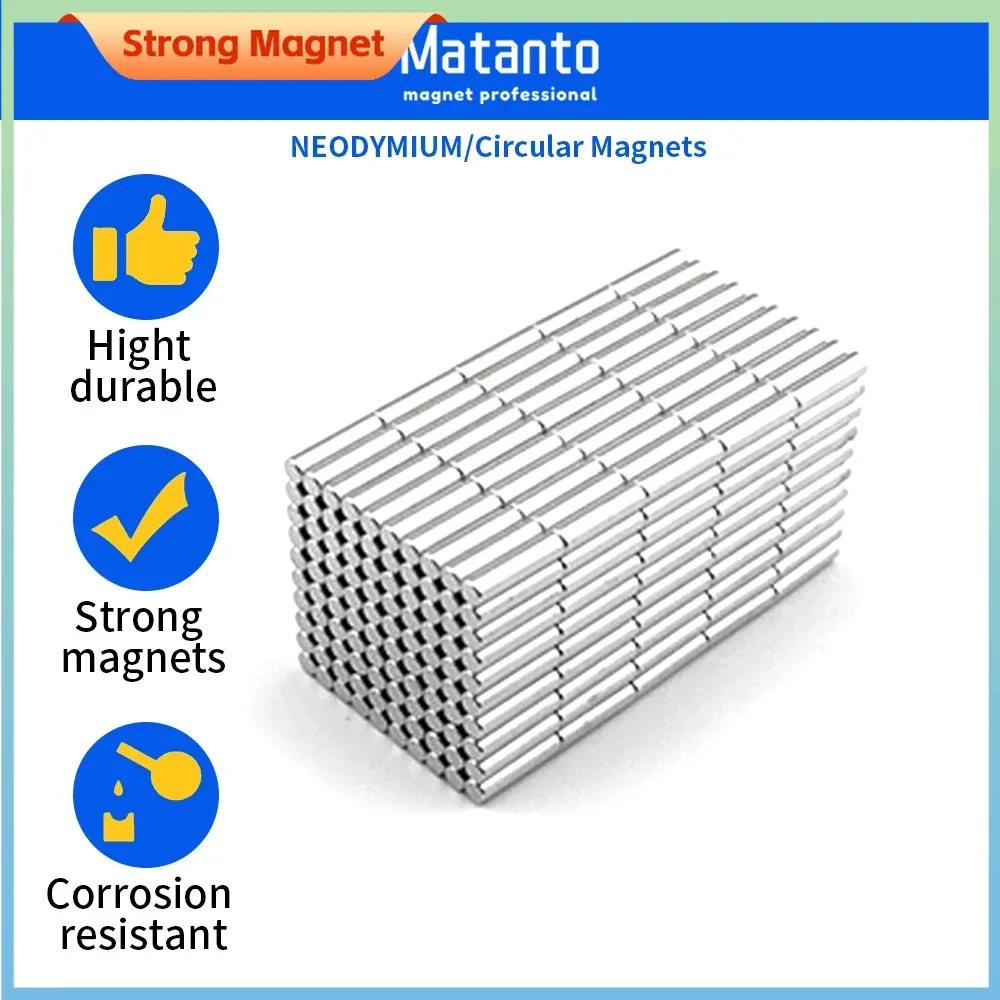 20-2000PCS 1x5mm Small Round Neodymium Magnet Powerful Strong Rare Earth Permanent NdFeB Magnets for DIY
20-2000PCS 1x5mm Small Round Neodymium Magnet Powerful Strong Rare Earth Permanent NdFeB Magnets for DIY