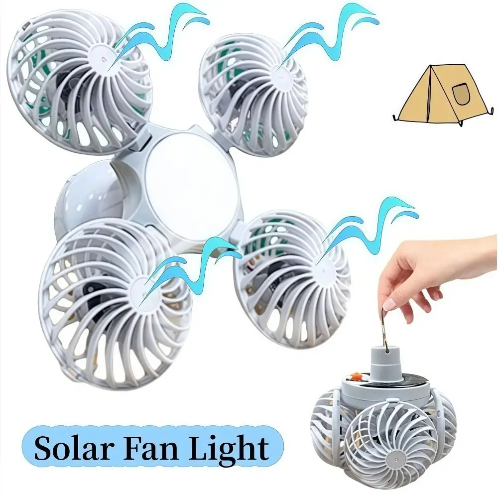 New Football Solar Fan Light LED Bulb Rechargeable Foldable Fan Light Wall Mounted Waterproof Camping Lamp Outdoor
New Football Solar Fan Light LED Bulb Rechargeable Foldable Fan Light Wall Mounted Waterproof Camping Lamp Outdoor