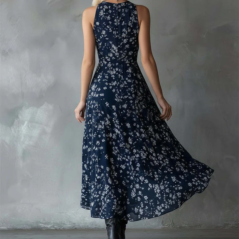 Women's Summer Elegant Party Floral Printed Maxi Dress Sexy Halter V Neck Slim Fit Flowy A Line Vacation Beach Long Dress
Women's Summer Elegant Party Floral Printed Maxi Dress Sexy Halter V Neck Slim Fit Flowy A Line Vacation Beach Long Dress