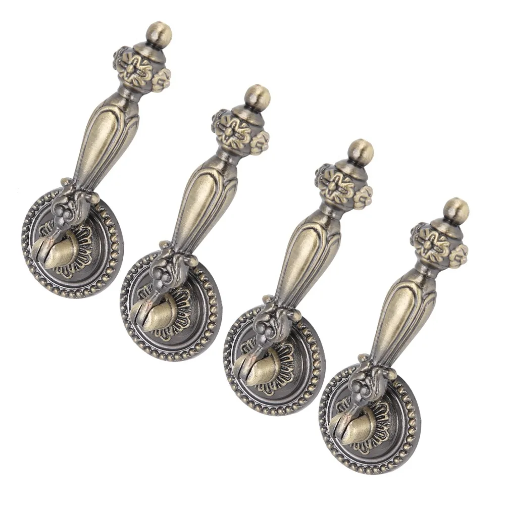 4 PCS Big Size Drawer Pulls Retro Copper Zinc Alloy Antique Style Handles Mounting Screws Bronze Tear Drop Pulls
4 PCS Big Size Drawer Pulls Retro Copper Zinc Alloy Antique Style Handles Mounting Screws Bronze Tear Drop Pulls