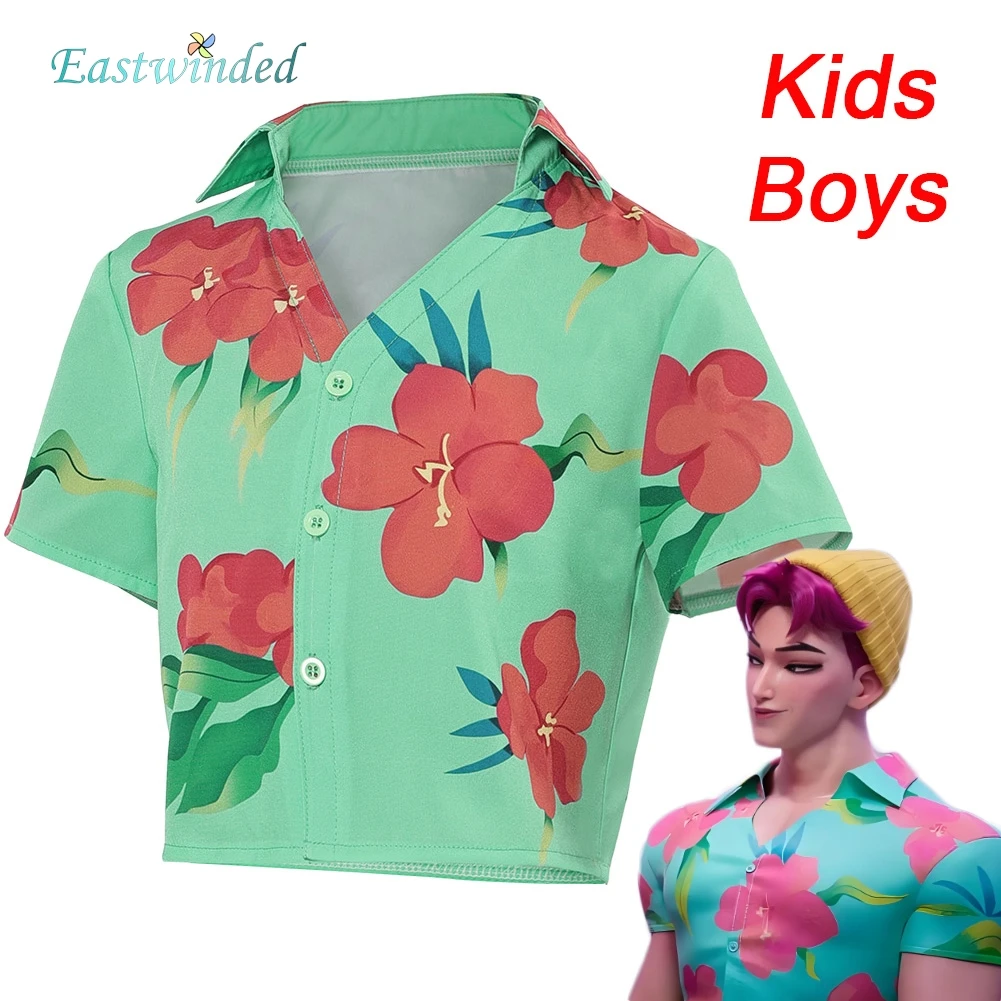 Kids Saja Boys Abby Cosplay Shirt Green Demon Hunter of KPop Printed Top Costume Halloween Roleplay Children Suit Carnival Party
Kids Saja Boys Abby Cosplay Shirt Green Demon Hunter of KPop Printed Top Costume Halloween Roleplay Children Suit Carnival Party