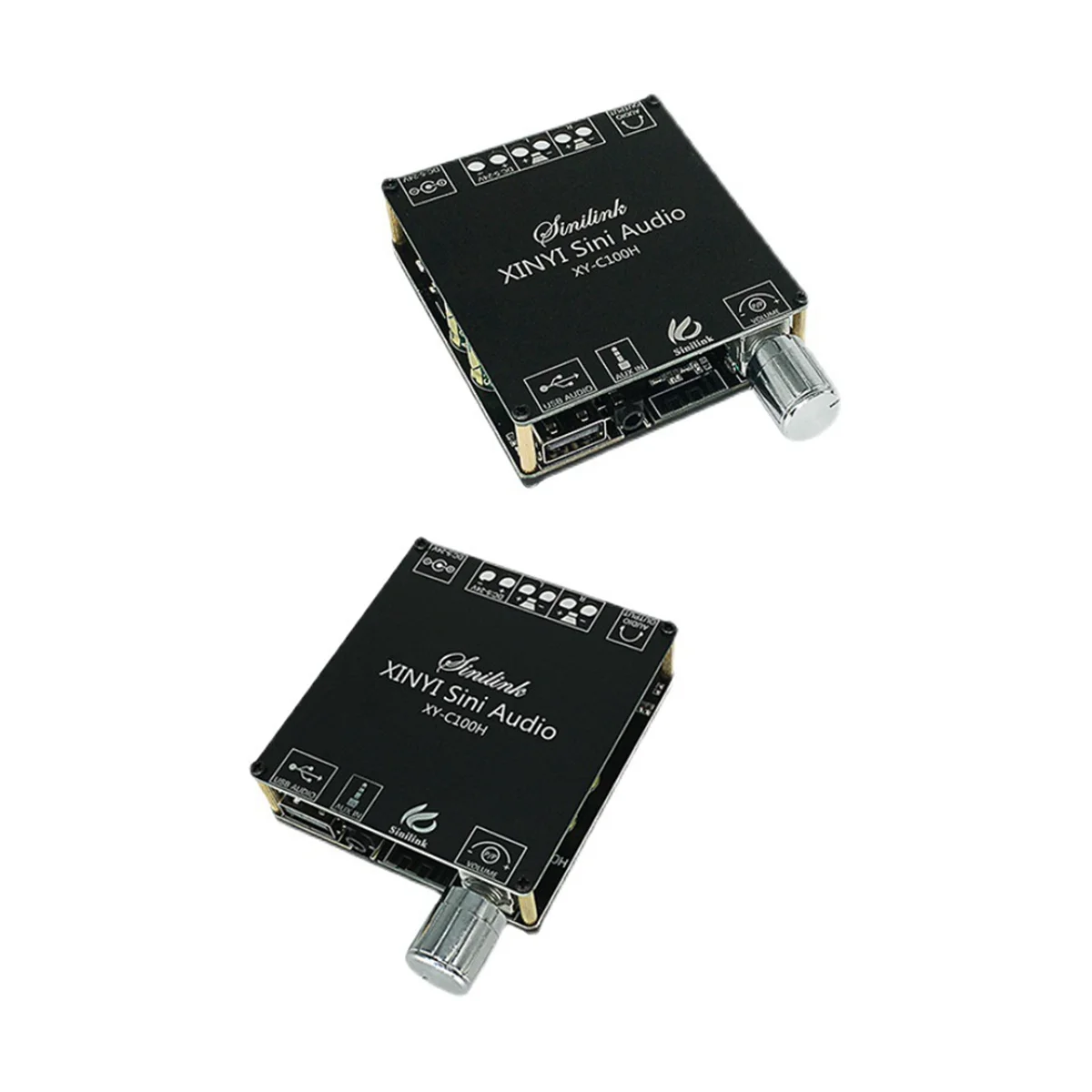 XY-C100H Bluetooth 100 Плата цифрового усилителя TPA3116D2 100 Вт + 2,0 Вт 2-канальная Hi-Fi версия стерео аудио модуль DC5-26V
XY-C100H Bluetooth 100 Плата цифрового усилителя TPA3116D2 100 Вт + 2,0 Вт 2-канальная Hi-Fi версия стерео аудио модуль DC5-26V