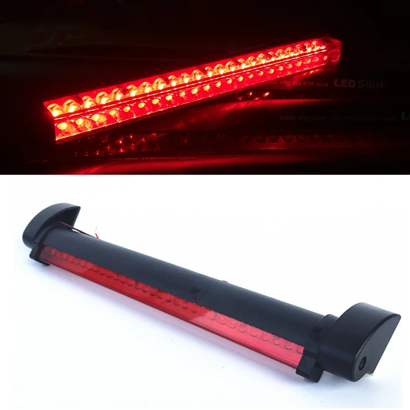 12V 24/32/48/56LED Universal Car Brake Light Rear Tail Light High Mounted Stop Lamp Red Light Slim DRL Driving 3rd Brake Light
12V 24/32/48/56LED Universal Car Brake Light Rear Tail Light High Mounted Stop Lamp Red Light Slim DRL Driving 3rd Brake Light