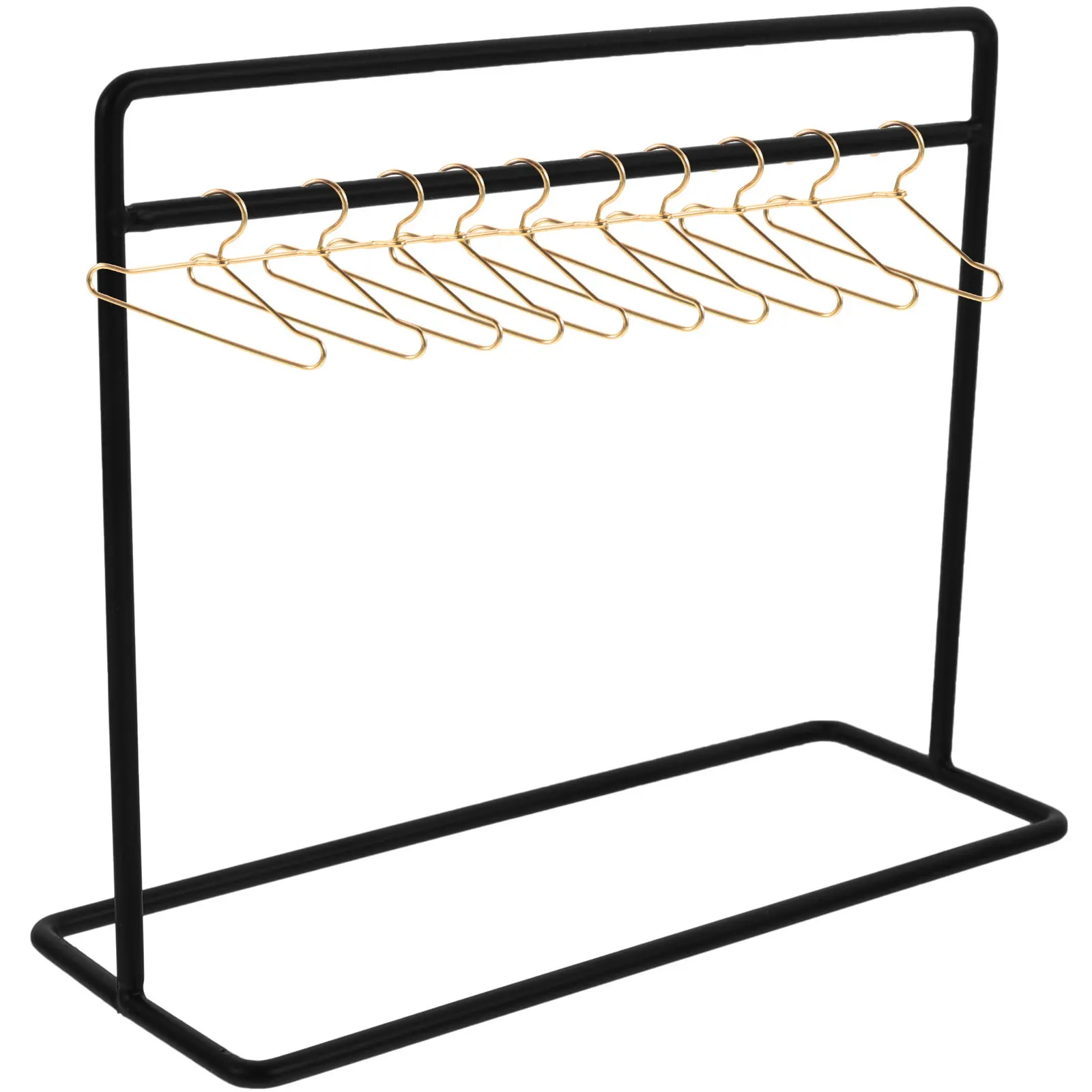 1Set Mini Clothes Hangers for Dollhouse Iron Miniature Clothing Rack Sturdy Decorative Display Stand for Kids Room Nursery
1Set Mini Clothes Hangers for Dollhouse Iron Miniature Clothing Rack Sturdy Decorative Display Stand for Kids Room Nursery