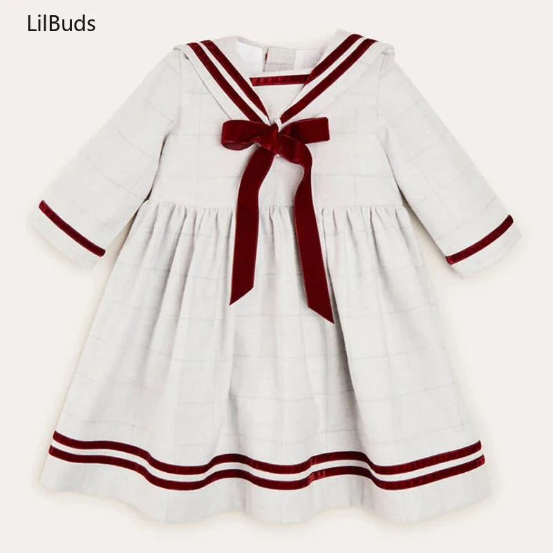 2024 Girls Outfits Navy Princess Sister Dress Costumes Kids Children Birthday Clothing Baby Long Sleeve Autumn Casual Clothes
2024 Girls Outfits Navy Princess Sister Dress Costumes Kids Children Birthday Clothing Baby Long Sleeve Autumn Casual Clothes