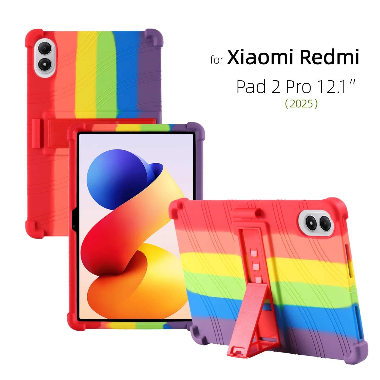 Мягкий чехол для планшета Xiaomi REDMI Pad 2 Pro 2025, силиконовый защитный чехол с подставкой для всего тела 12,1 дюйма, чехол для Redmi Pad Pro2
Мягкий чехол для планшета Xiaomi REDMI Pad 2 Pro 2025, силиконовый защитный чехол с подставкой для всего тела 12,1 дюйма, чехол для Redmi Pad Pro2
