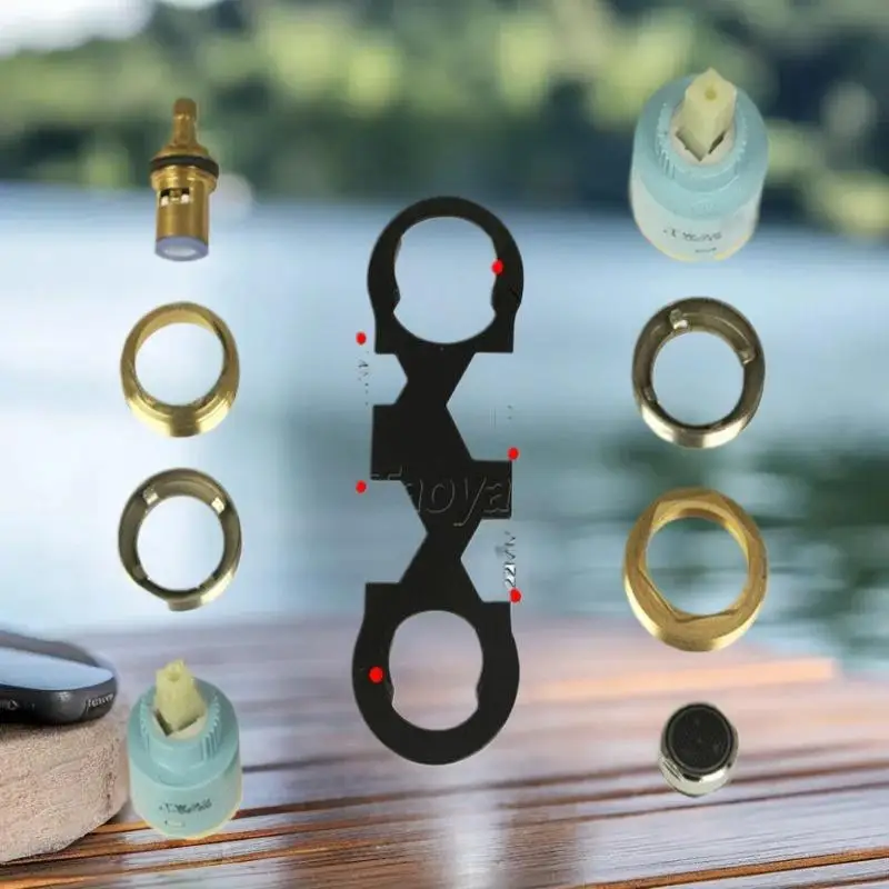 Precision Bathroom Shower Valve Wrench, Handy Hose Nut Tool for Faucet Installation and Bubblers Repair
Precision Bathroom Shower Valve Wrench, Handy Hose Nut Tool for Faucet Installation and Bubblers Repair