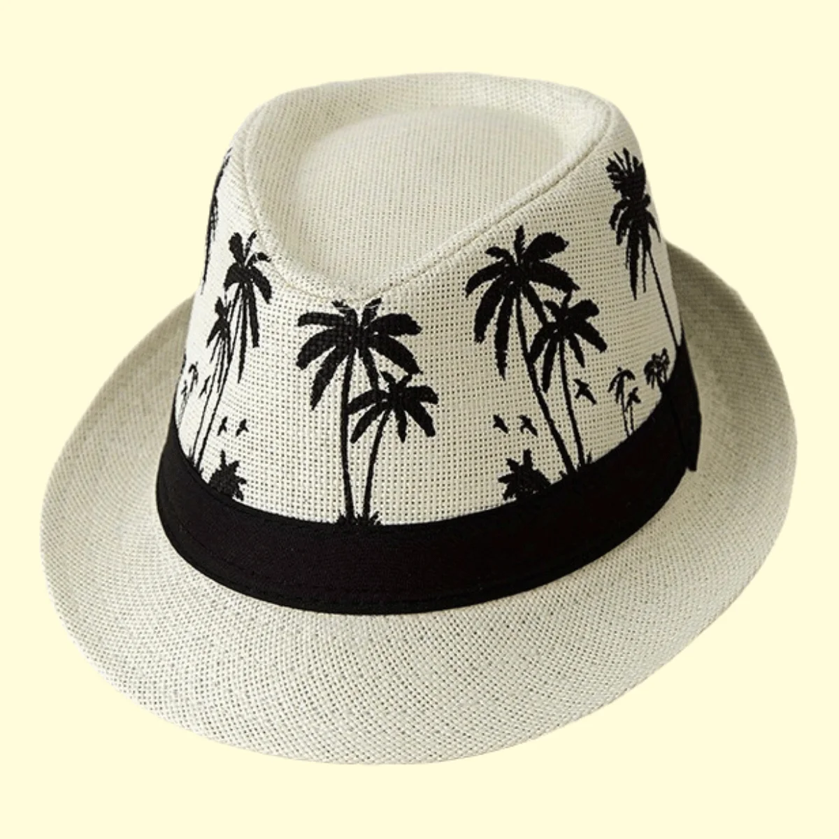 Unisex Palm Tree Straw Sun Hat Short Brim Summer Beach Cap for Women And Men Sun Protection Jazz Hat
Unisex Palm Tree Straw Sun Hat Short Brim Summer Beach Cap for Women And Men Sun Protection Jazz Hat