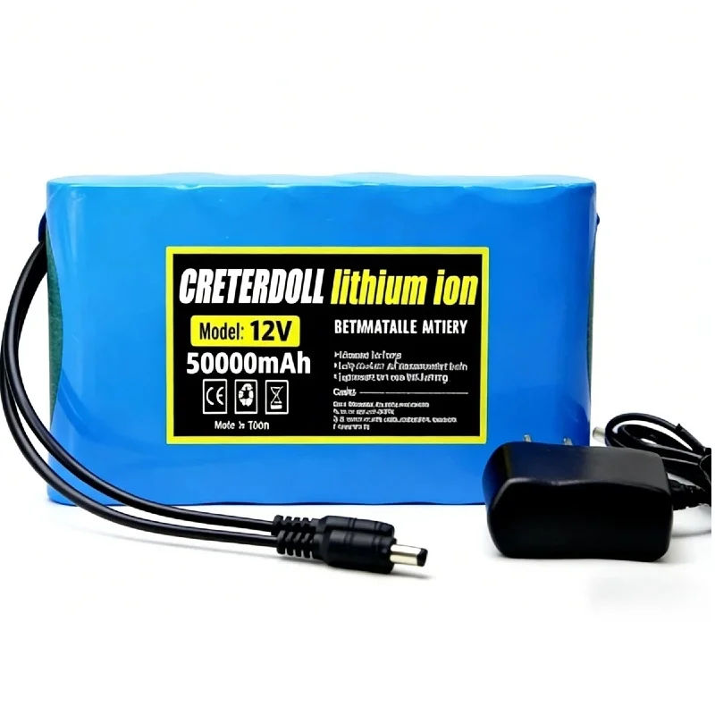 NEW 12V 50Ah Portable Lithium Ion Battery Pack – Aleaivy DC12.6V Super Capacity for CCTV Cam Monitor Rechargeable Spare
NEW 12V 50Ah Portable Lithium Ion Battery Pack – Aleaivy DC12.6V Super Capacity for CCTV Cam Monitor Rechargeable Spare