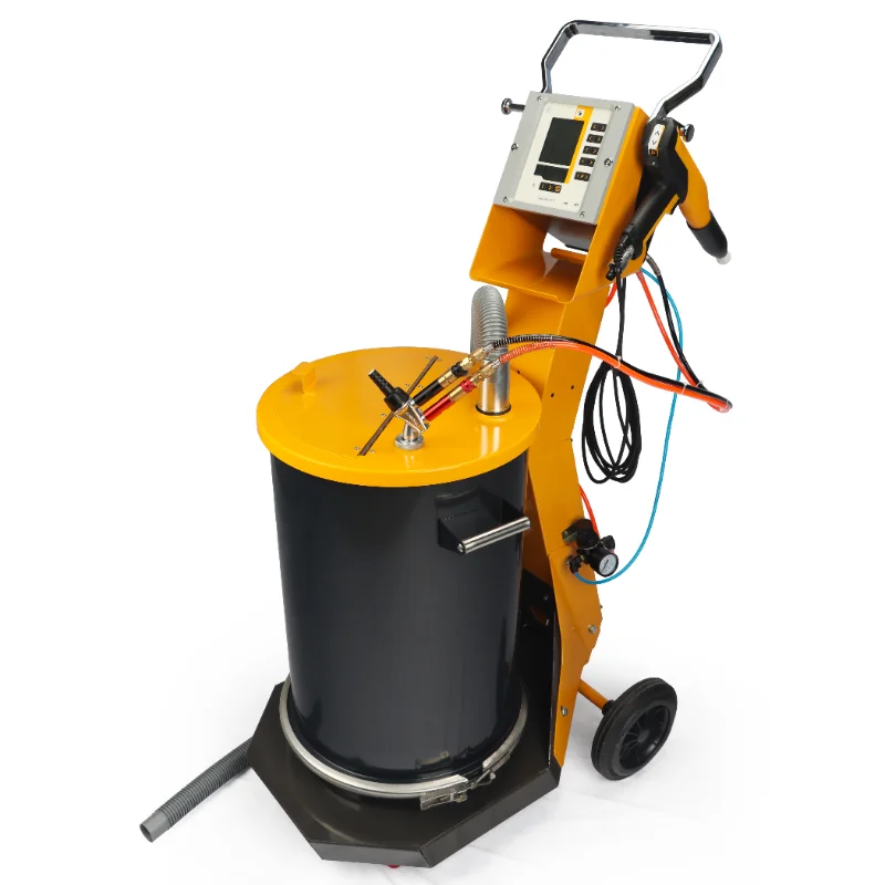 Industrial electrostatic intelligent metal spraying coating powder coating machine
Industrial electrostatic intelligent metal spraying coating powder coating machine