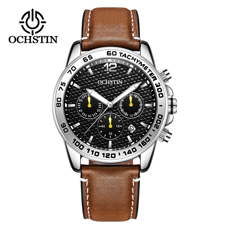 Fashionable Waterproof Outdoor Sports Business Watch Multi-functional Chronograph Casual Popular Style Wrist Watch with Calendar
Fashionable Waterproof Outdoor Sports Business Watch Multi-functional Chronograph Casual Popular Style Wrist Watch with Calendar
