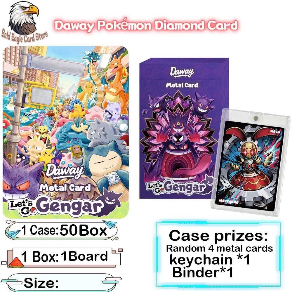 Wholesale 2026 Newest Daway Pokémon Diamond Cards Children's Toy Gift Pokémon A6 Board
Wholesale 2026 Newest Daway Pokémon Diamond Cards Children's Toy Gift Pokémon A6 Board