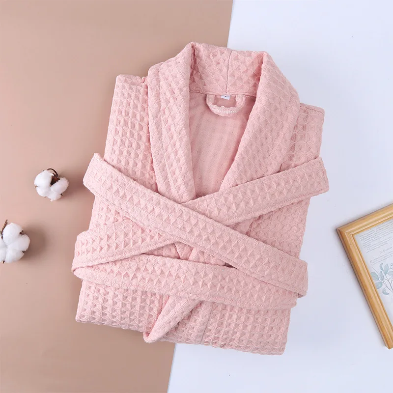 waffle Robe Kimono Cotton Unisex Homewear For Men And Women Soft highly absorbent Robe Females Casual Bathrobe Sleepwear
waffle Robe Kimono Cotton Unisex Homewear For Men And Women Soft highly absorbent Robe Females Casual Bathrobe Sleepwear