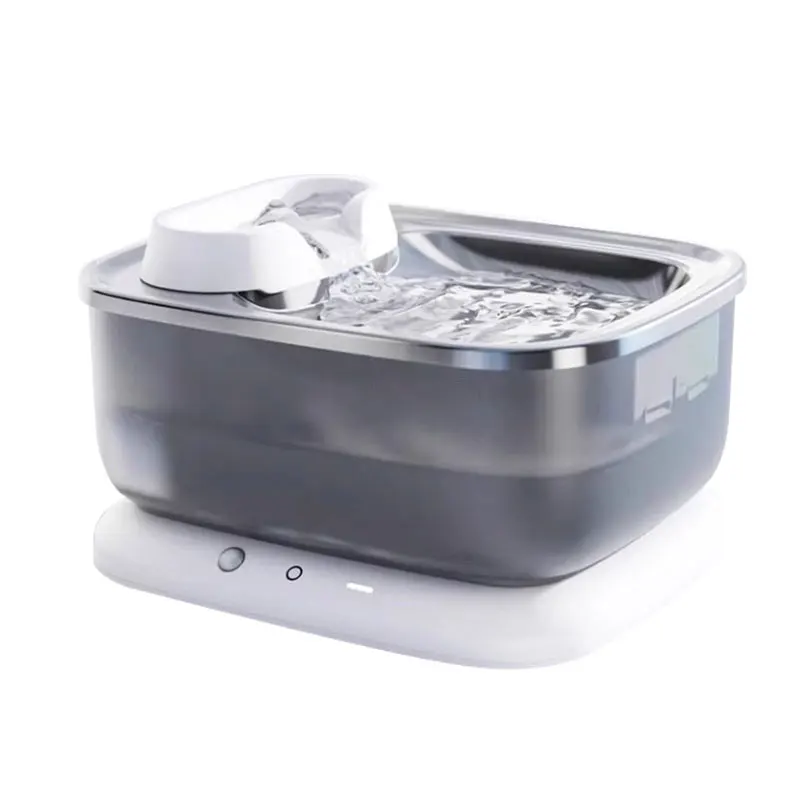 Automatic Triple Filtering Long Endurance Pet Water Fountain Rounded Sensor Water Bottle for Dog Cat Drinking Battery Powered
Automatic Triple Filtering Long Endurance Pet Water Fountain Rounded Sensor Water Bottle for Dog Cat Drinking Battery Powered