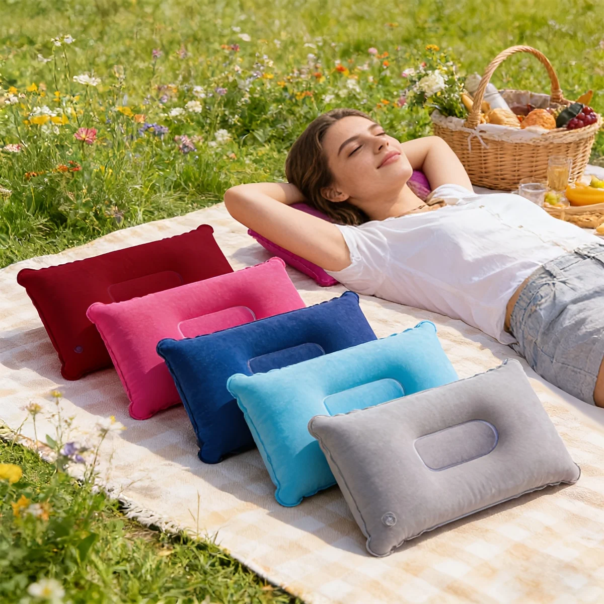 2-Pack Gray Inflatable Travel Pillow Cushion Office Lumbar Support Simple Inflatable Pillow Car Camping Nap Pillow Suitable for Airplane Car Office Nap Hiking Backpack Travel Multifunctional Travel Pillow Suitable for
2-Pack Gray Inflatable Travel Pillow Cushion Office Lumbar Support Simple Inflatable Pillow Car Camping Nap Pillow Suitable for Airplane Car Office Nap Hiking Backpack Travel Multifunctional Travel Pillow Suitable for
