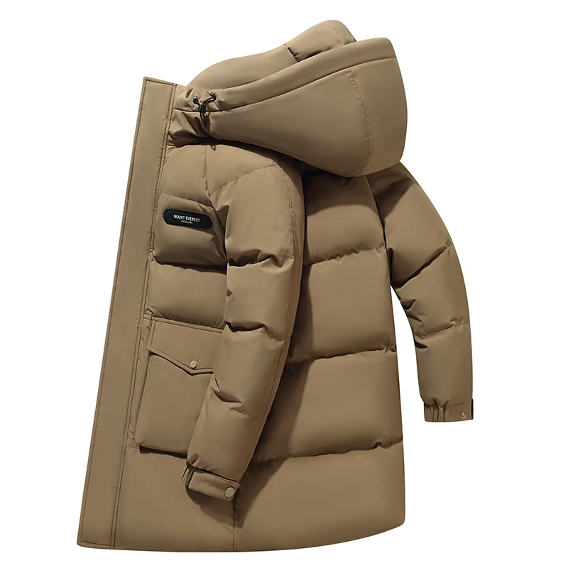 Зимняя новинка 2025: Утепленная длинная куртка с капюшоном для мужчин и молодежи, защита от холода, модная повседневная модель из 100% полиэфирного волокна
Зимняя новинка 2025: Утепленная длинная куртка с капюшоном для мужчин и молодежи, защита от холода, модная повседневная модель из 100% полиэфирного волокна