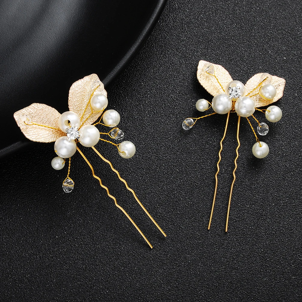 6Pcs Elegant Pearl Rhinestone Hairpins Bridal U Shape Flower Leaf Wedding Decorations For Ladies Girls Silver
6Pcs Elegant Pearl Rhinestone Hairpins Bridal U Shape Flower Leaf Wedding Decorations For Ladies Girls Silver