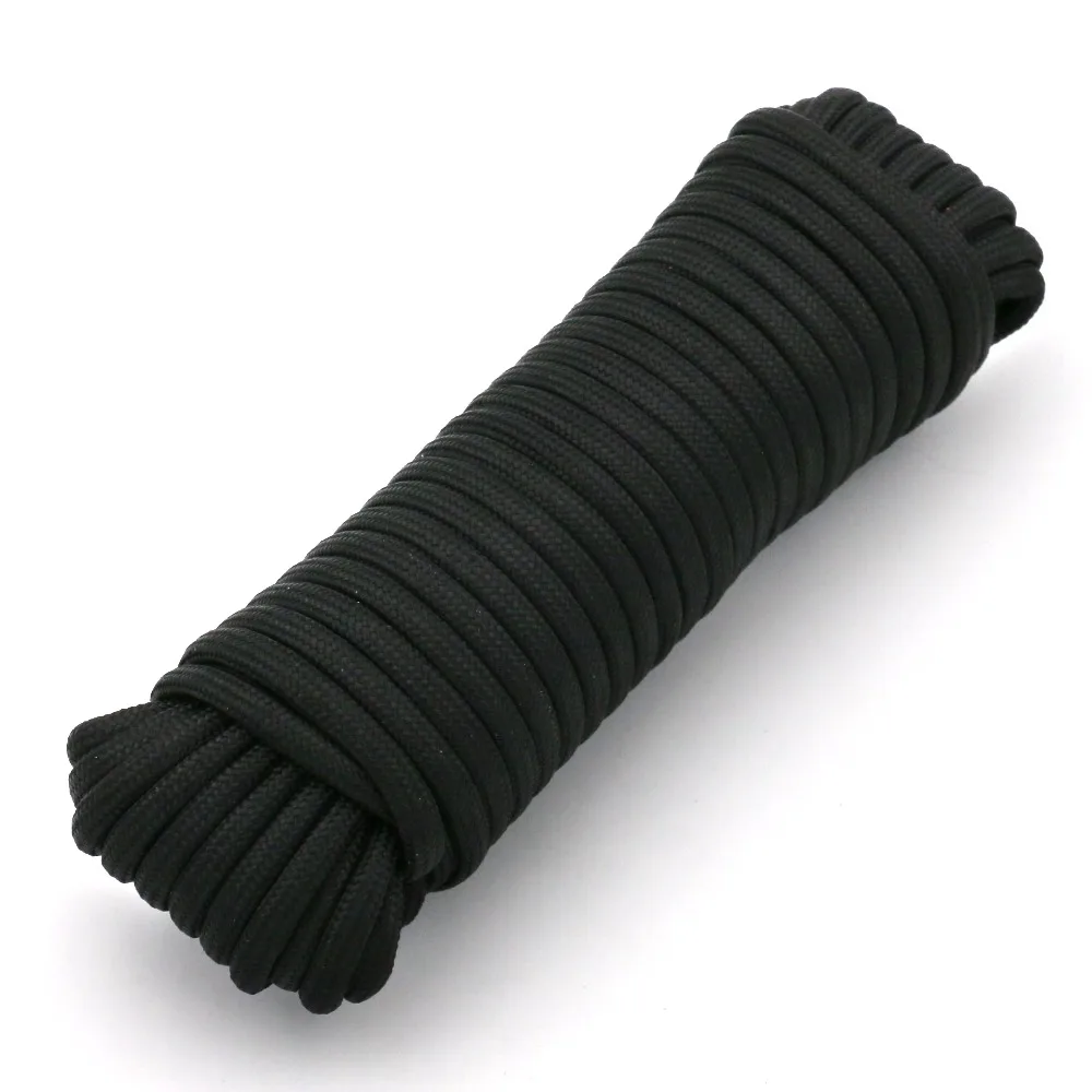1100 Paracord Type III 7/32 Inch Black 50 Feet Survival Rope for Outdoor Camping Hiking Craft DIY Gear
1100 Paracord Type III 7/32 Inch Black 50 Feet Survival Rope for Outdoor Camping Hiking Craft DIY Gear
