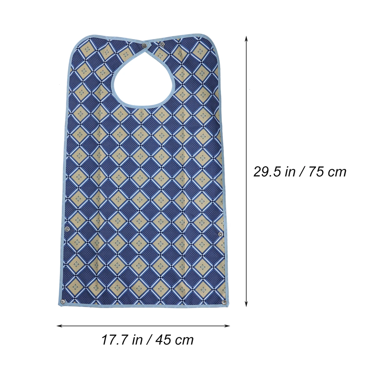Double Layer Waterproof Adult Bib Machine Washable Clothing Protector Stain Plaid Ideal for Bedridden Convalescents
Double Layer Waterproof Adult Bib Machine Washable Clothing Protector Stain Plaid Ideal for Bedridden Convalescents