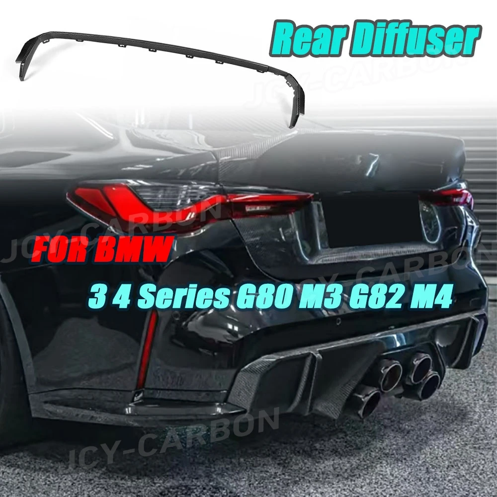 JCYECF Dry Carbon Fiber For BMW 3 4 Series G80 M3 G82 M4 2021+ Rear Diffuser Lip Strip Bumper Trim Exterior Accessories
JCYECF Dry Carbon Fiber For BMW 3 4 Series G80 M3 G82 M4 2021+ Rear Diffuser Lip Strip Bumper Trim Exterior Accessories