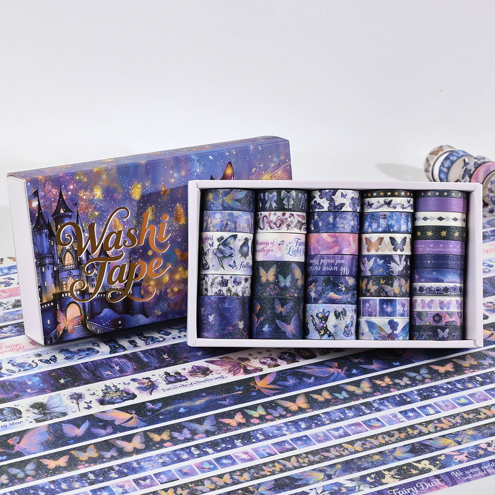 35 Rolls Decorative Tapes Purple Elf Washi Tape Pack For School Office Supplies Creative Gift Students Journaling Craft Lovers
35 Rolls Decorative Tapes Purple Elf Washi Tape Pack For School Office Supplies Creative Gift Students Journaling Craft Lovers