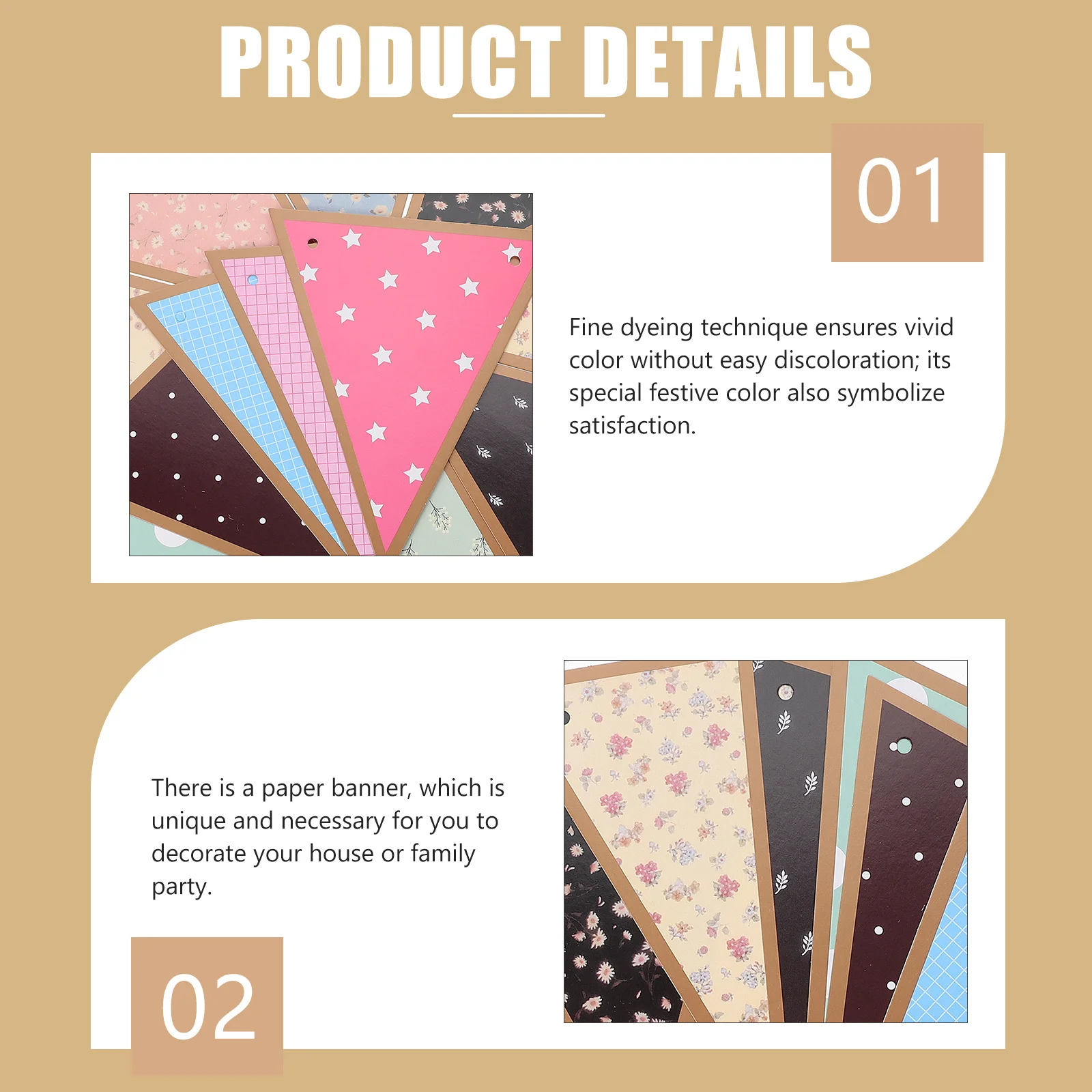 Party Prop Pennant Decoration Triangular Small Bunting Flag Decorate Birthday Banner
Party Prop Pennant Decoration Triangular Small Bunting Flag Decorate Birthday Banner