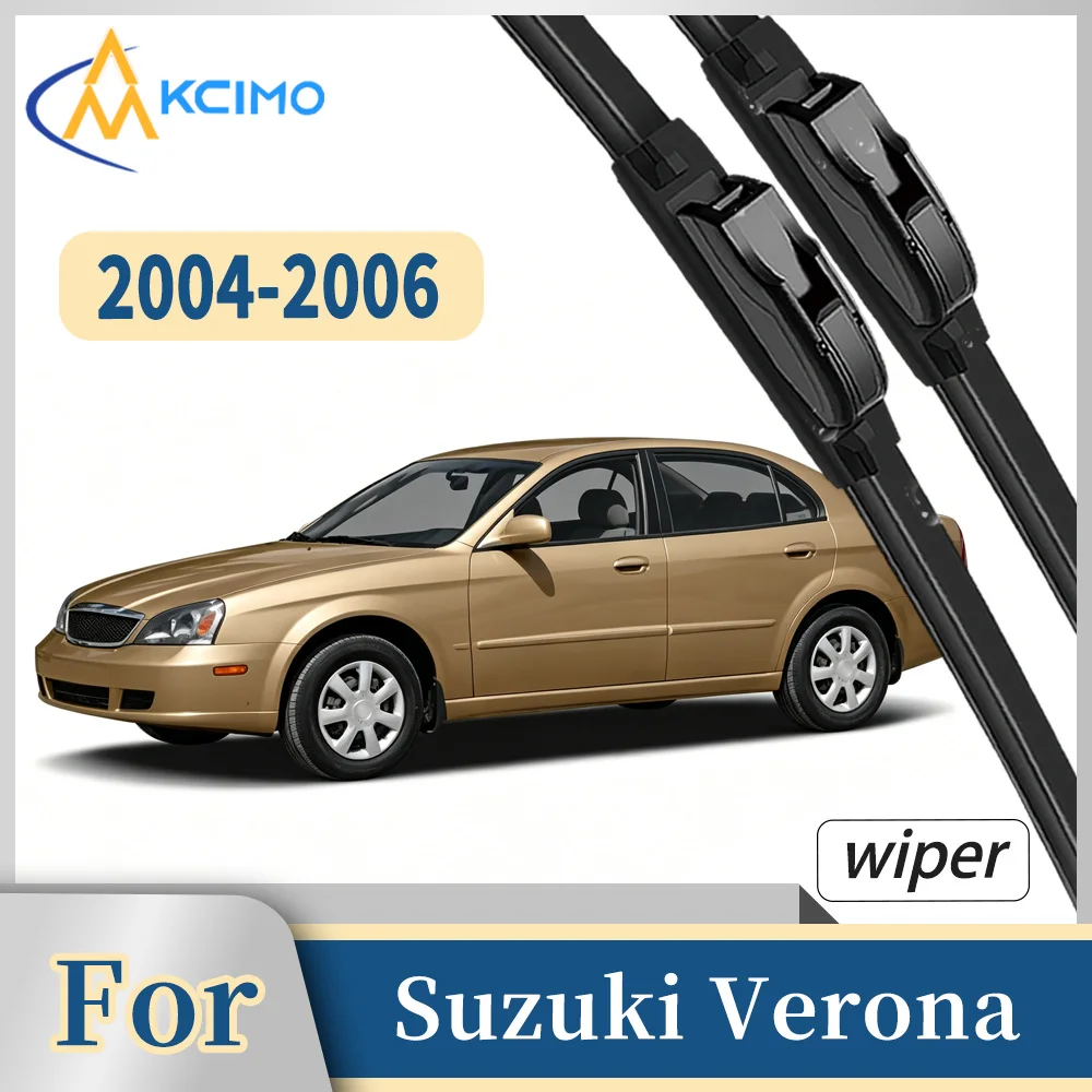 Premium Rubber Front Windscreen Wiper Blades For Suzuki Verona 2004-2006 Quiet Smooth Wiping Waterproof Windshield Kit 2Pcs
Premium Rubber Front Windscreen Wiper Blades For Suzuki Verona 2004-2006 Quiet Smooth Wiping Waterproof Windshield Kit 2Pcs