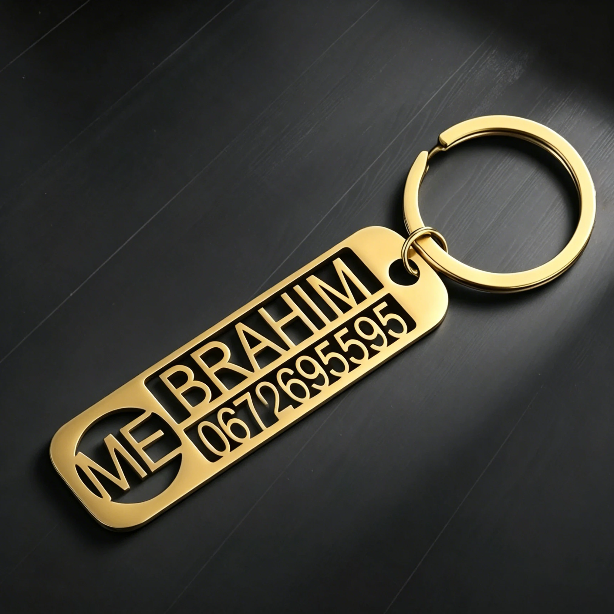 Custom Name Number Keychain Car Anti-lost Keyrings Personalized Name Keyholder Stainless Steel Jewelry Gifts for Men Women
Custom Name Number Keychain Car Anti-lost Keyrings Personalized Name Keyholder Stainless Steel Jewelry Gifts for Men Women