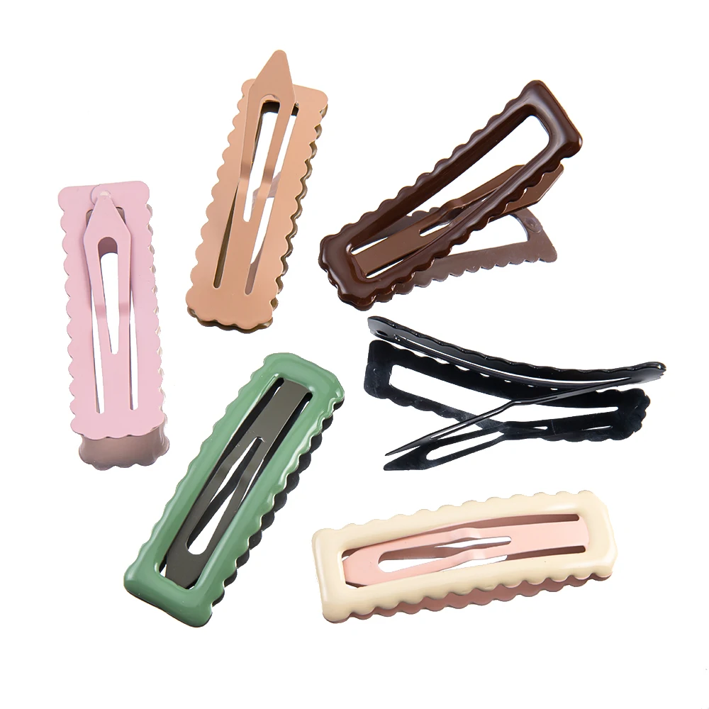 6pcs/lot 7x2.2cm Square BB Hair Clips Wave Hairpins Pins Blank Setting Base for Girls DIY Jewelry Making Hair Clips
6pcs/lot 7x2.2cm Square BB Hair Clips Wave Hairpins Pins Blank Setting Base for Girls DIY Jewelry Making Hair Clips