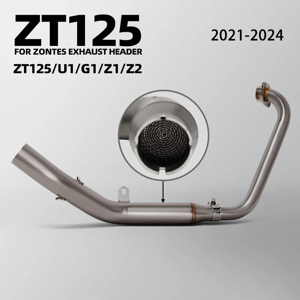ZT125 exhaust header pipe For Zontes ZT125 ZT155 Z1 Z2 U1 G1 2021-2024 51MM motorcycle escape manifold sports street bike tube
ZT125 exhaust header pipe For Zontes ZT125 ZT155 Z1 Z2 U1 G1 2021-2024 51MM motorcycle escape manifold sports street bike tube