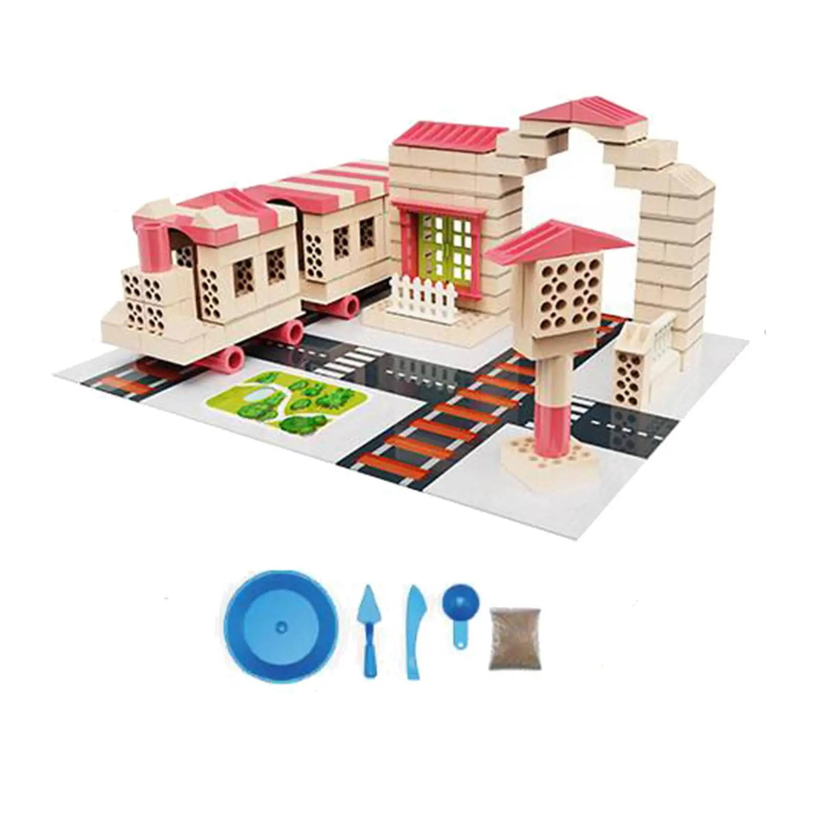 Building Bricks Kits DIY Miniature House Architecture for Boy Girl
Building Bricks Kits DIY Miniature House Architecture for Boy Girl