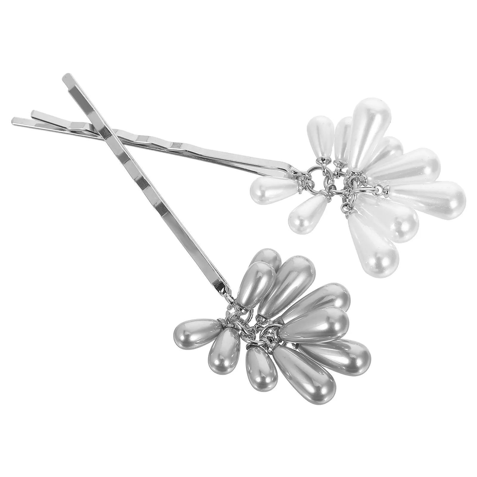2Pcs Metal Bobby Pin Pearl Wheat Tassels Hair Clips Women Elegant Grape Clusters Decorative Accessories for Formal Events
2Pcs Metal Bobby Pin Pearl Wheat Tassels Hair Clips Women Elegant Grape Clusters Decorative Accessories for Formal Events