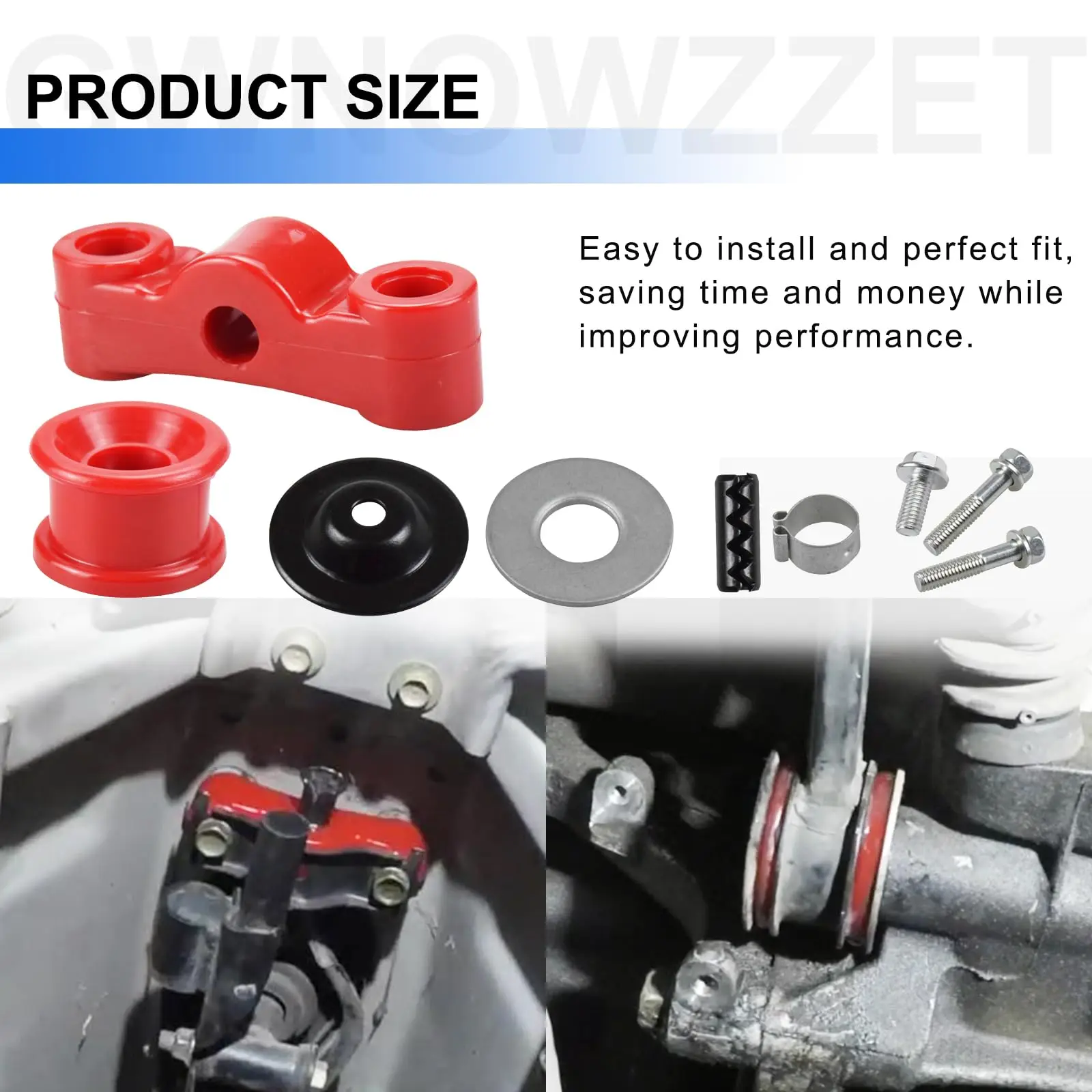 Red Shift Linkage Bushings Kit With Pin, C-Clip And Bolt Compatible With Acura Integra Honda Civic/Crx With B Series Swap
Red Shift Linkage Bushings Kit With Pin, C-Clip And Bolt Compatible With Acura Integra Honda Civic/Crx With B Series Swap