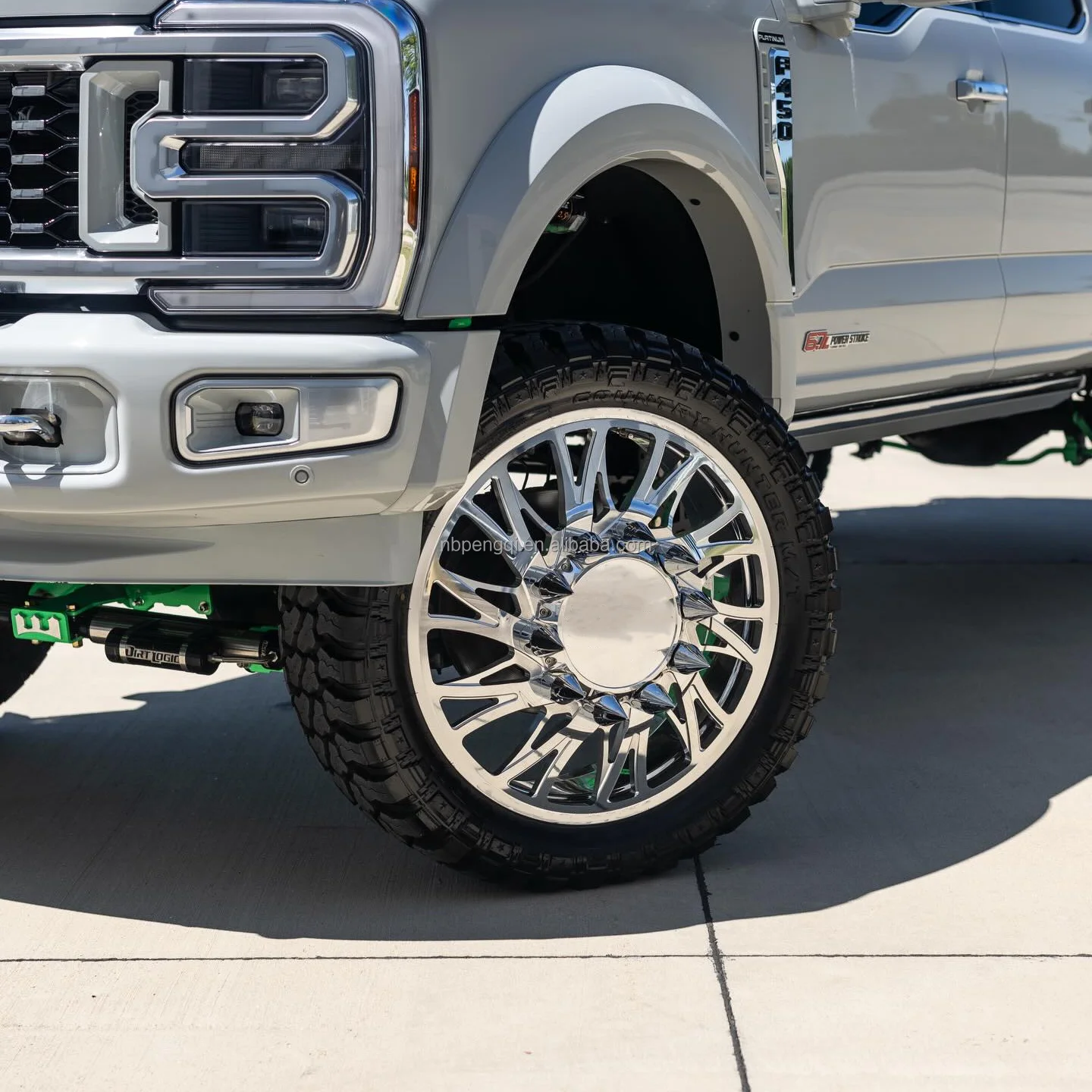 Sporty Design Off-Road Wheel Multi Spoke Chrome Silver Aluminium Alloy Forged Wheel Design For Ford F-450 Super Duty
Sporty Design Off-Road Wheel Multi Spoke Chrome Silver Aluminium Alloy Forged Wheel Design For Ford F-450 Super Duty