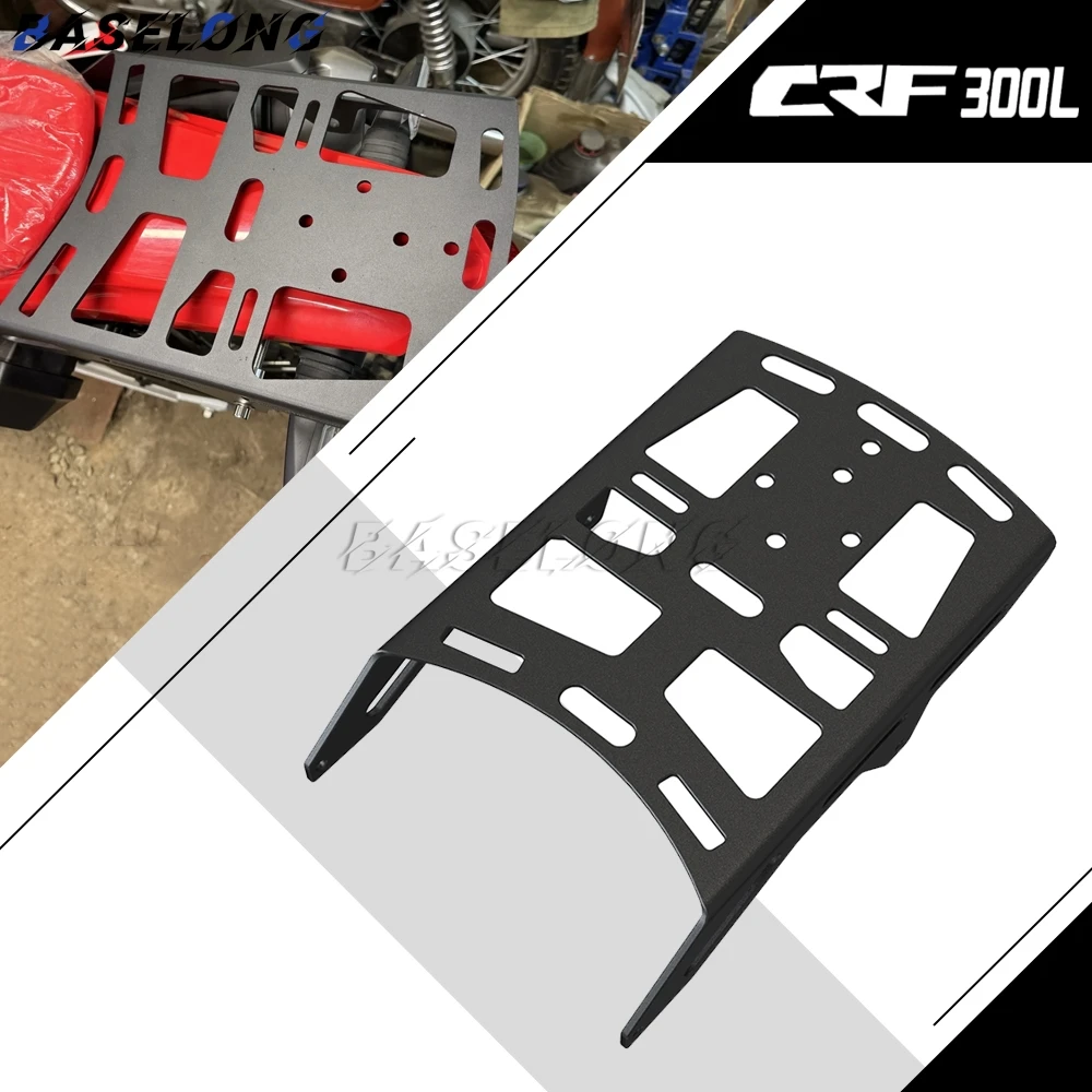 Motorcycle Accessories Rear Luggage Rack Cargo Rack Support Shelf Holder For HONDA CRF300L CRF300 L RALLY CRF 300L ABS 2021-2025
Motorcycle Accessories Rear Luggage Rack Cargo Rack Support Shelf Holder For HONDA CRF300L CRF300 L RALLY CRF 300L ABS 2021-2025