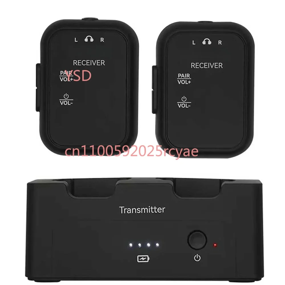 Wireless in-ear monitor system, clip-on type, for stage, band performances and live broadcasts, one-to-many.
Wireless in-ear monitor system, clip-on type, for stage, band performances and live broadcasts, one-to-many.