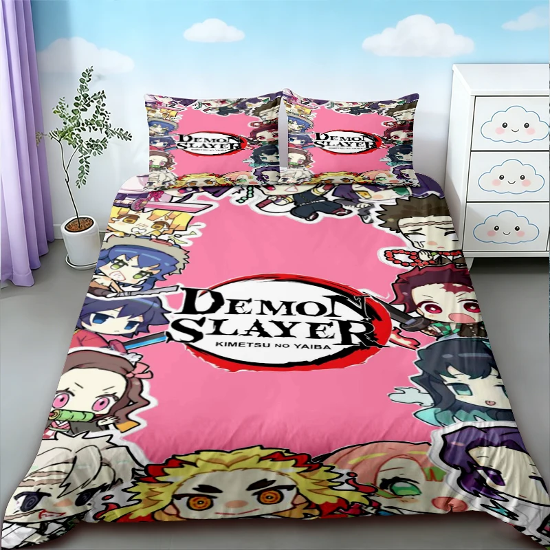 Duvet Cover Nezuko Kamado Bedding Set Anime Demon Slayer Comforter Bed Linen Single Twin Full Queen Size Kids Girl Boys Gift
Duvet Cover Nezuko Kamado Bedding Set Anime Demon Slayer Comforter Bed Linen Single Twin Full Queen Size Kids Girl Boys Gift