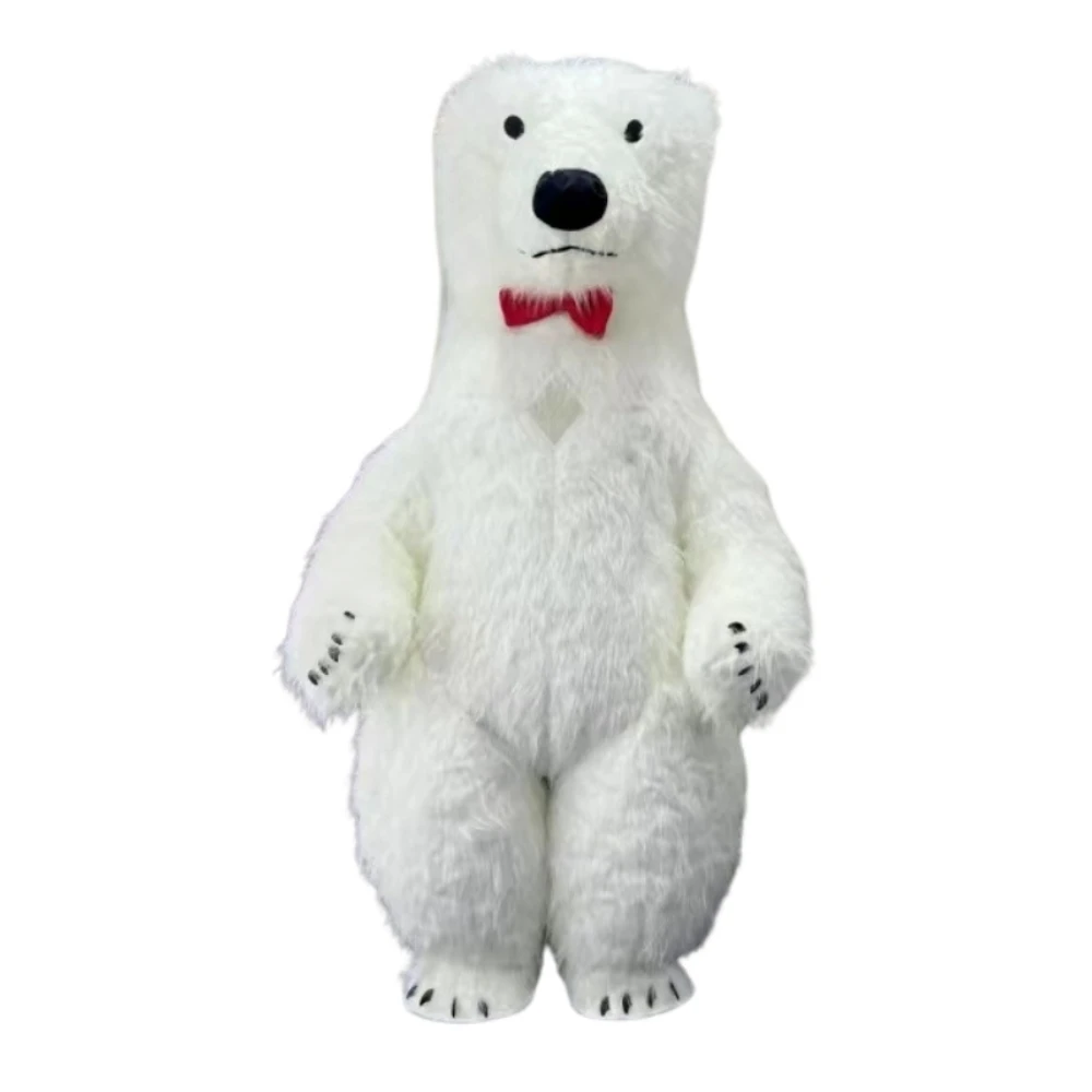 Inflatable Polar Bear Costume for Advertising Christmas Halloween Adult Fur suit Funny Mascot Costume Animal Cosplay Doll Costum
Inflatable Polar Bear Costume for Advertising Christmas Halloween Adult Fur suit Funny Mascot Costume Animal Cosplay Doll Costum