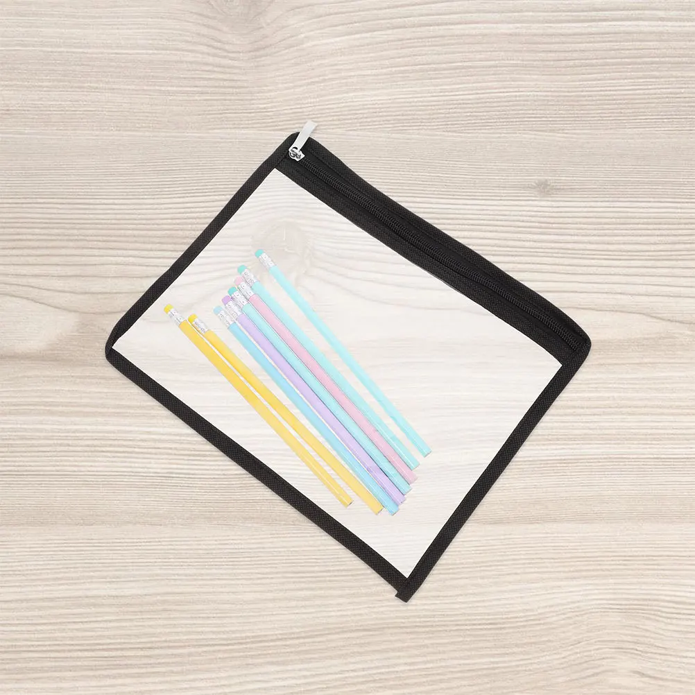 3pcs Transparent Pvc Zipper File Folder Clear Plastic Envelope For Documents Stationery Storage Small Organizer Pouch Reusable
3pcs Transparent Pvc Zipper File Folder Clear Plastic Envelope For Documents Stationery Storage Small Organizer Pouch Reusable