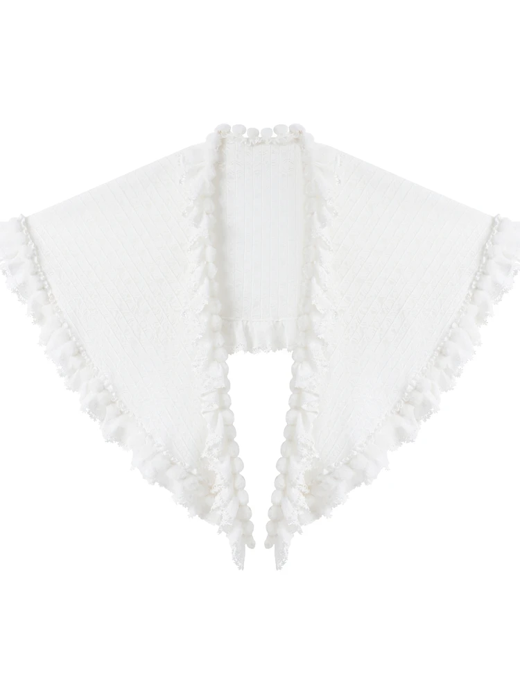 White Rabbit Fur Lace Shoulder Shawl Versatile Daily Use Autumn Winter Fashion Accessory Unbranded Polyester Nylon Material
White Rabbit Fur Lace Shoulder Shawl Versatile Daily Use Autumn Winter Fashion Accessory Unbranded Polyester Nylon Material