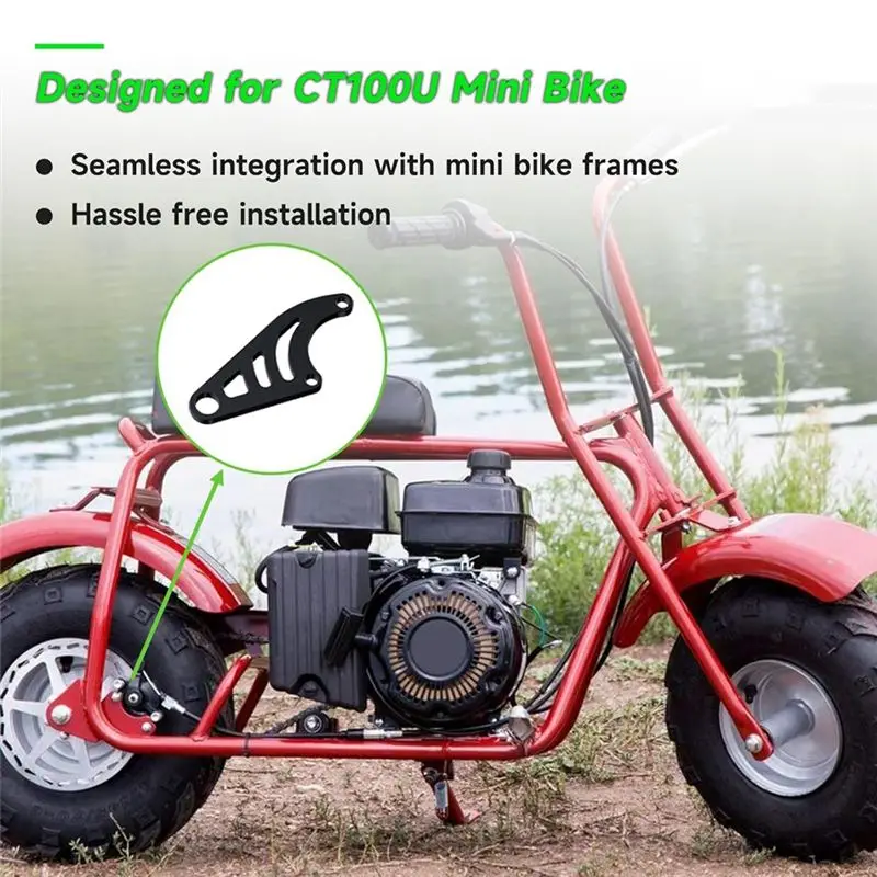 ABJM-Mini Bike Rear Brake Caliper Mount Parts- Hydraulic Brake Bracket Kit For CT100U 98Cc 3.0HP Minibike Power Sport
ABJM-Mini Bike Rear Brake Caliper Mount Parts- Hydraulic Brake Bracket Kit For CT100U 98Cc 3.0HP Minibike Power Sport