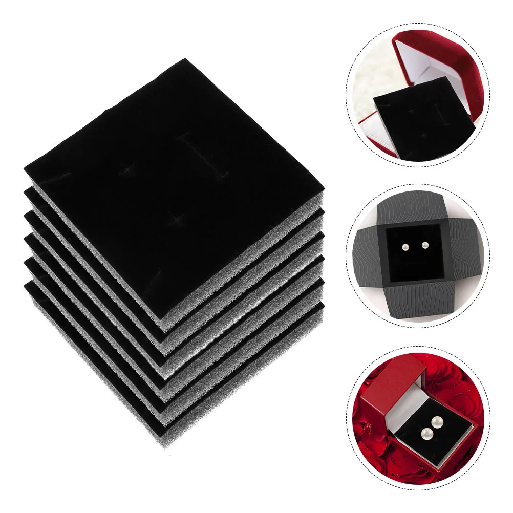 50pcs Jewelry Box Organizer Black Sponge Pad for Earrings Necklace Storage Display Inserts Accessories Holder
50pcs Jewelry Box Organizer Black Sponge Pad for Earrings Necklace Storage Display Inserts Accessories Holder